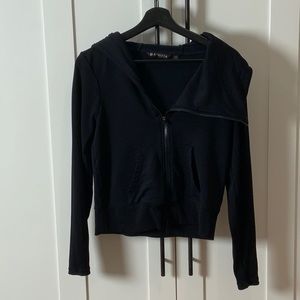 Athleta Moto Zip Front Hoodie Size S
